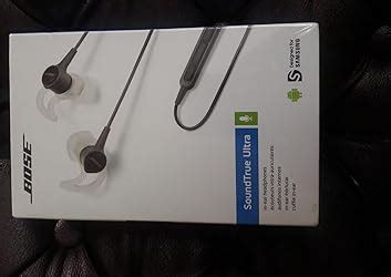 Bose SoundTrue Ultra In-Ear Headphones with Mic (Charcoal Black) for ...