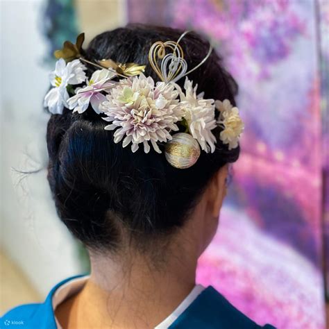 Japanese-style hair accessories and brooch making experience (Tokyo ...