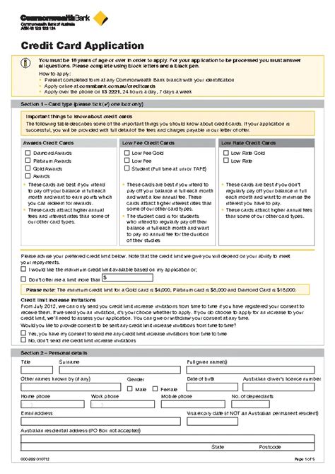 Image result for Credit Card Application Note