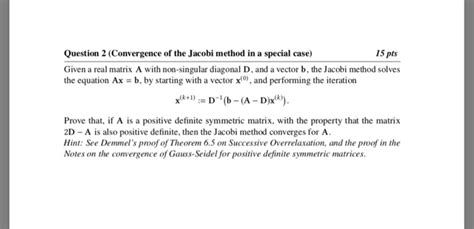 Image result for Jacobi method Convergence and Stability