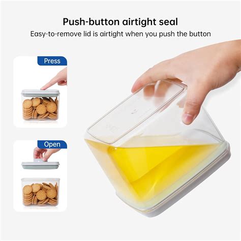 Buy JIMALL Pop Containers for Food Storage, Stackable Food Containers ...