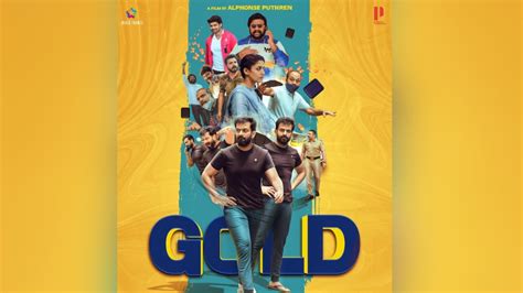 Gold Movie new poster released alphonse Puthren movie to release soon ...