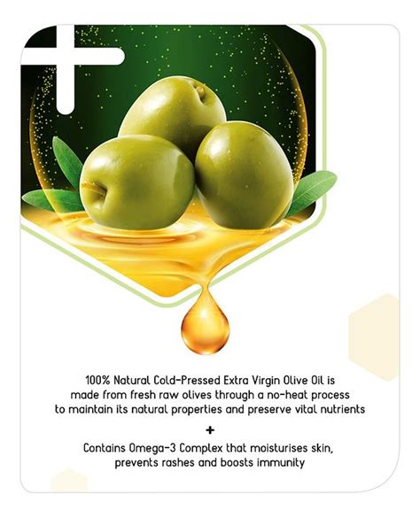 Babyhug Advanced Cold Pressed Extra Virgin Olive Oil - 1000 ml