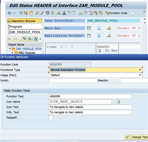 SAP Module Pool 的图像结果