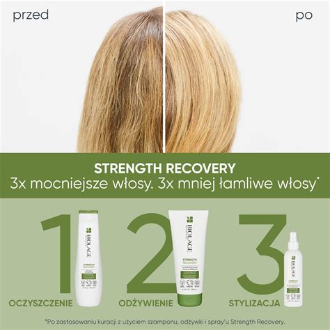 Biolage Strength Recovery szampon wzmacniający do włosów zniszczonych 250ml