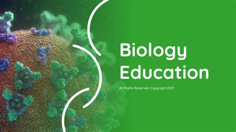 Biology Education Google Slides Template, Presentation Templates ...