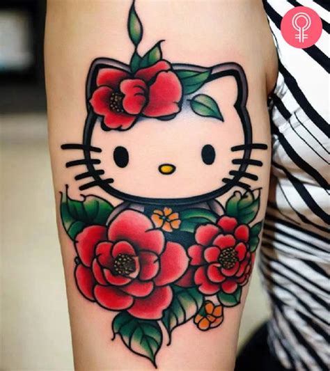 Hello Kitty Arm Tattoo Drawings 32 Best Hello Kitty Tattoo Ideas