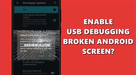 Image result for Enable USB Debugging On Android Broken Screen