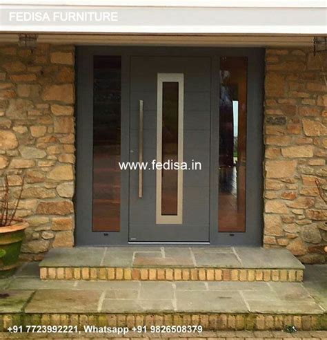 Wooden Door Design House Door Design Panel Palla Design Two Side Door ...