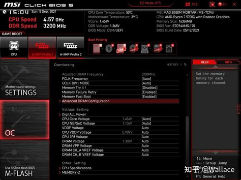 Advanced CPU Config 的图像结果