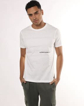 Buy Black Tshirts for Men by ALTHEORY SPORT Online | Ajio.com