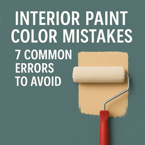 Interior Paint Color Mistakes: 7 Common Errors to Avoid - ABC Construction