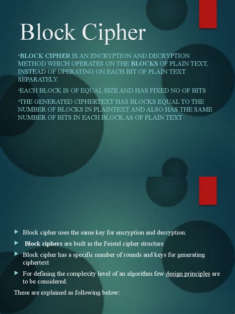 Block Cipher Algorithm 的图像结果