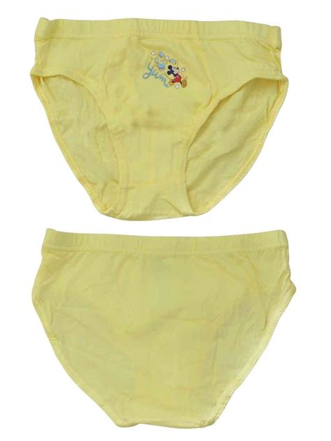 Disney Mickey Cotton Underwear Set – Pack of 3 | Yellow Bee – Yellow ...