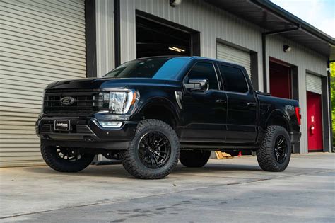 Black 2022 Ford F150 Lifted