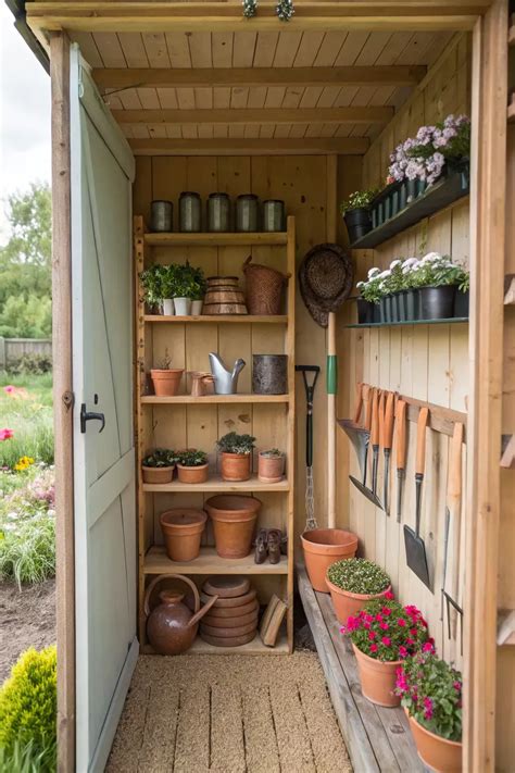 Best 13 16+ Clever Small Potting Shed Interior Ideas – Artofit