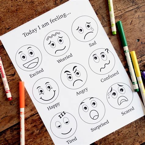 Free Coloring Pages Feelings Emotions Under Anger