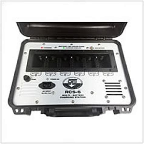 RCS-6 Multi-Battery Charging Station for six RB-14 Batteries