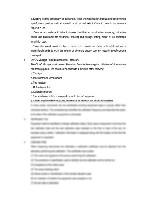 Image result for Inspection and Test Procedure