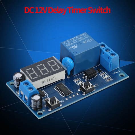 Image result for DC 12V Trigger Infinite Cycle Delay Timing Timer Relay On Off Switch Loop Module
