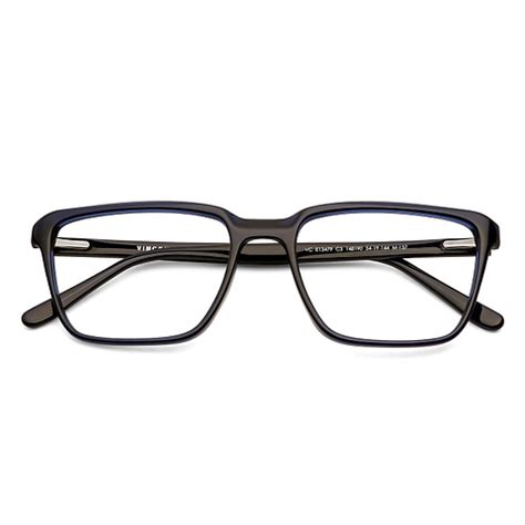 Blue Maroon Blue Full Rim Square Vincent Chase Classic Acetate VC ...