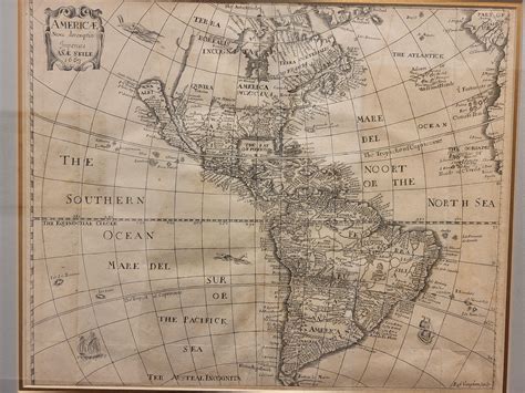 North Western Hemisphere Map 1898 WESTERN HEMISPHERE Of The GLOBE With