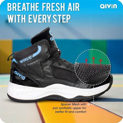 AIVIN Wave Men's Basketball Shoes – Sportswing.in