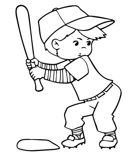 Baseball Coloring Sheets 的图像结果