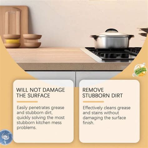 Spray nettoyant dégraissant multi-usage Jue-Fish pour plans de travail ...