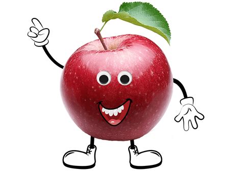 Funny Apple Cartoon Pictures