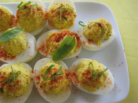 Crab Stuffed Deviled Eggs – food.lainehardy.com