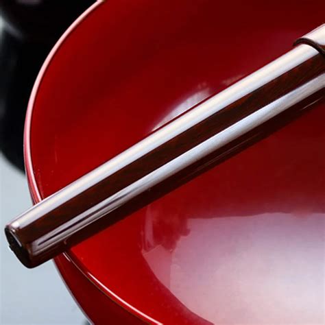 Wancher Sekai Aizu Urushi Fountain Pen - Sandalwood CT – Makoba