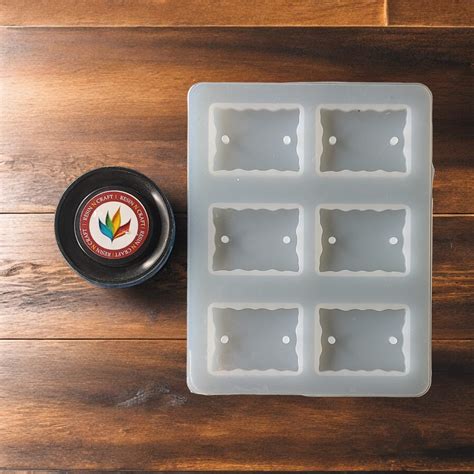 6 in 1 Agate Rectangle Mould – RESIN N CRAFT SUPPLIERS