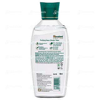 Himalaya Purifying Neem Miceller Water 100 Ml - Uses, Side Effects ...