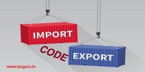 Import Export Code