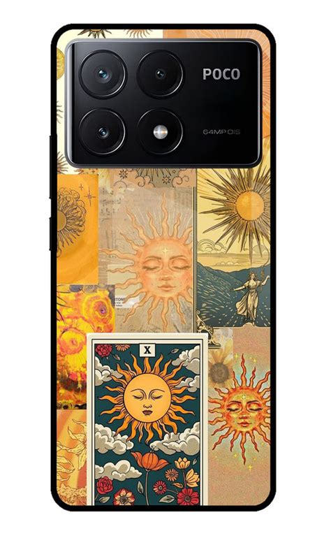 Designer Glass Case for Poco X6 Pro | Premium Finish by Casekaro