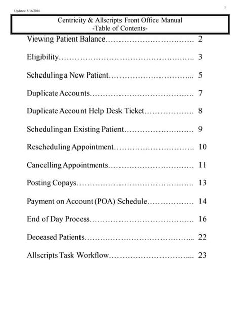 Image result for Allscripts User Manual PDF