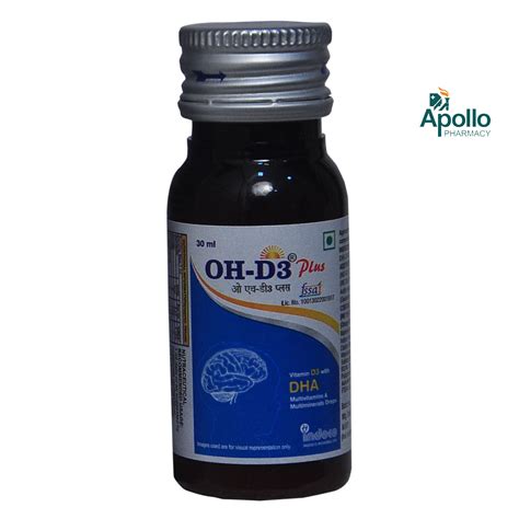 OH D3 Plus Drops 30 ml Price, Uses, Side Effects, Composition - Apollo ...
