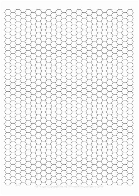 Image result for Hexagonal Graph Paper Template