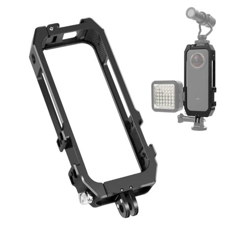 PULUZ Protective Cage Rig Housing Frame with Cold Shoe Mounts & Magnet ...