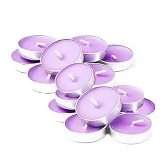 Scarlet Blinks Unscented Decorative Tealight Wax Candles | 8 gm ...
