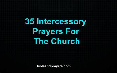 Intercessory prayer for church finances - booyexclusive