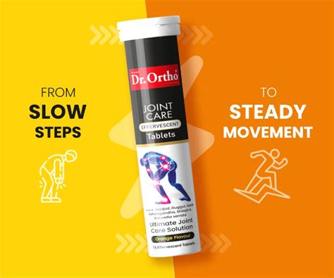 Joint Care Tablets for Mobility & Flexibility | Dr. Ortho