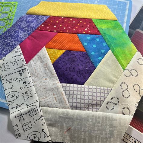 Hexagon Log Cabin Quilt Patterns at Patricia Flores blog