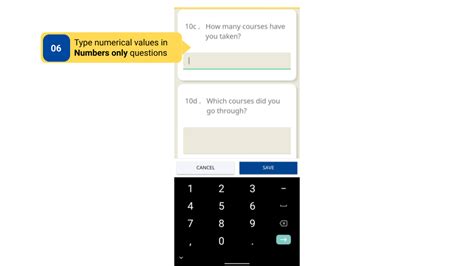 Features in a Survey