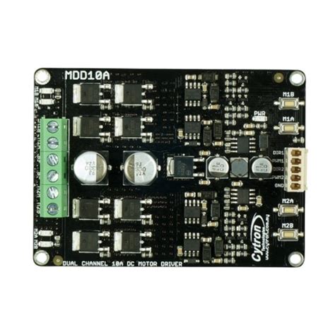 Dual Channel 10A DC Motor Driver at MG Super Labs India
