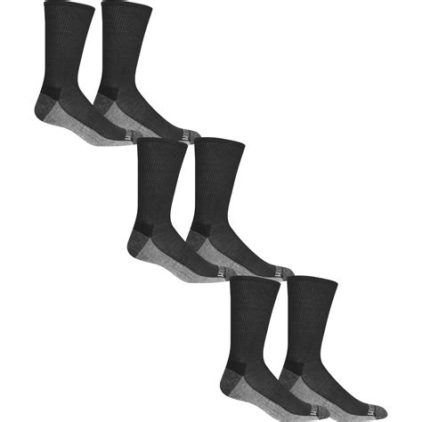 Men's Crew Socks 6-Pack - Walmart.com