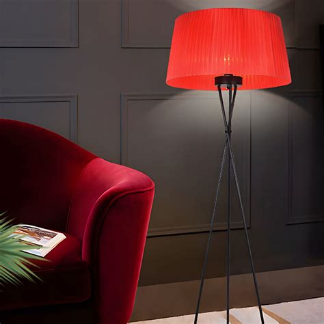 Nordic Style Floor Lamp Household Fabric Lighting Fixture for Living ...