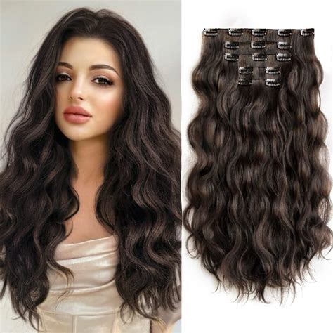 Dark Brown Hair Extensions Sally's at Hayden Ness blog