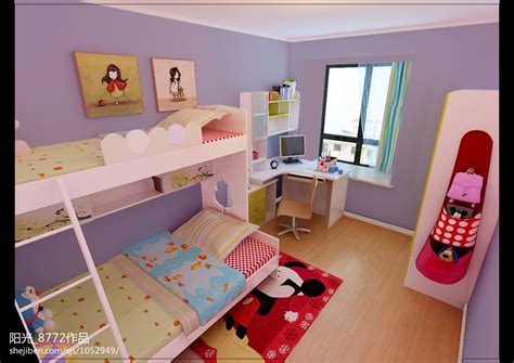 可爱风的9平米儿童房装修效果图-生活家装饰